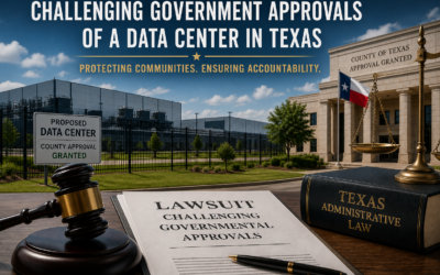 Texas Data Center Litigation: Challenging Governmental Approvals